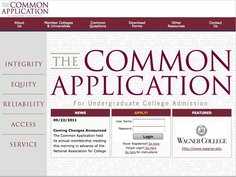 Writing The College Application Essay