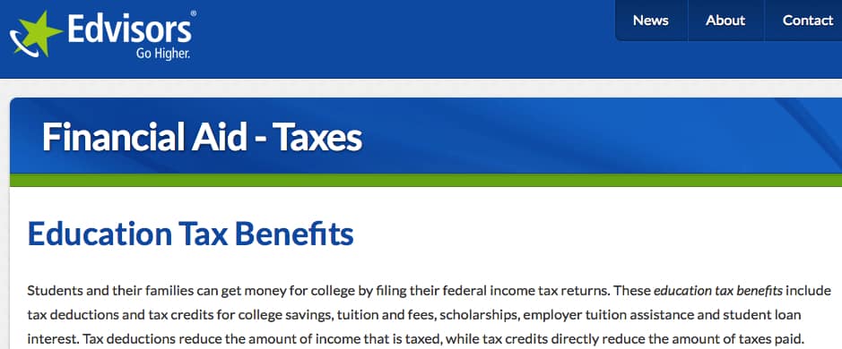 College Tax Credit 119